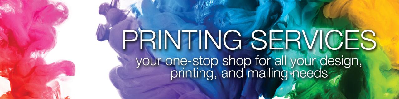 Services printing print shop welcome stop ucdenver edu